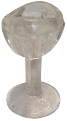 FRANSIZ DOKME CAM GOZ BANYO KADEHİ KOLEKSİYONLUK