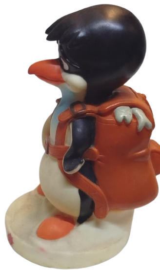 DENİZBANK SIRT CANTALI GEZGİN PELİKAN PLASTİK KUMBARA 