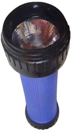 MOBİL DELVAC FORT TARAFINDAN İSTASYONLARA BIRAKILAN HEDİYE OLARAK DAGITILAN PİLLİ FENER MAVİ PLASTİK