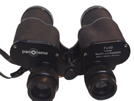 PANOROMA  7 X 50 VERGUTET NACHT UND JAGDGLAS WESTERN GERMANY DURBUN