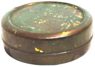 PASTİL FARMİKA  ANTİSEPTİK PEKTOPAL OKSURUK PASTİLİ TENEKE KAPAKLI YUVARLAK KUTU