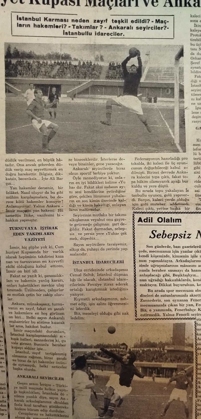 1952 BESİKTAS HAFTALIK SPOR MECMUASI 10 KASIM  SAYI 48