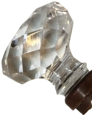 KONAK KAPI KOLU TOKMAGI CİFT TARAFLI KESME KIRISTAL BRONZ BAGLANTI YERİ 