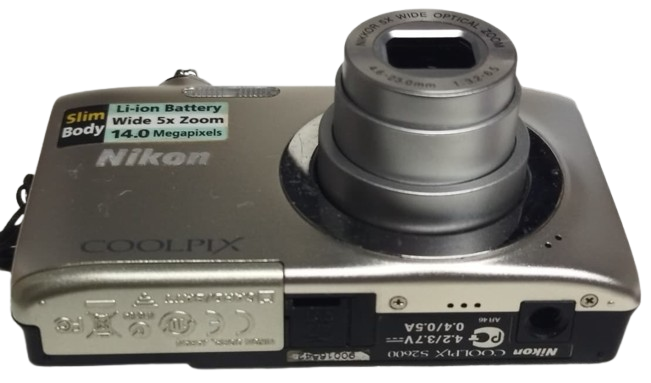 NIKON COOLPIX S2600  14 MEGAPIXELS LİON BATTERY WİDE 5 X ZOOM SLIM BODY DİJİTAL MAKİNE