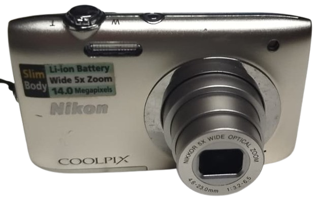 NIKON COOLPIX S2600  14 MEGAPIXELS LİON BATTERY WİDE 5 X ZOOM SLIM BODY DİJİTAL MAKİNE