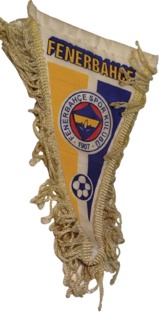 SACAKLI FENERBAHCE SPOR KULUBU 1905 SARI LACİVERT BAYRAGI