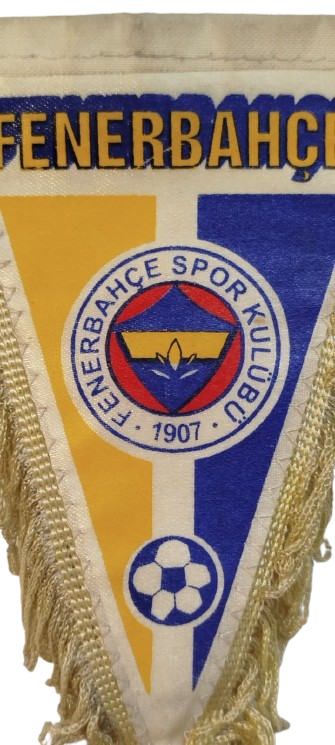 SACAKLI FENERBAHCE SPOR KULUBU 1905 SARI LACİVERT BAYRAGI