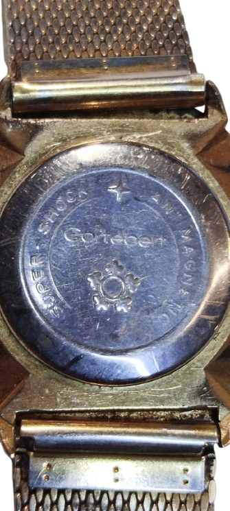 CORTEBERT 17 JEWELS SUPER SHOCK ANTI MAGNETİC KURMALI MEKANIK ERKEK KOL SAATİ