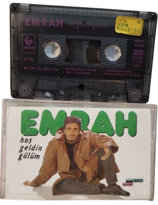 EMRAH HOS GELDİN GULUM ORJINAL KASET BAYAR MUZİK