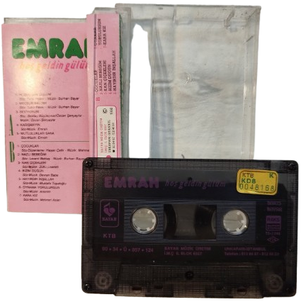EMRAH HOS GELDİN GULUM ORJINAL KASET BAYAR MUZİK