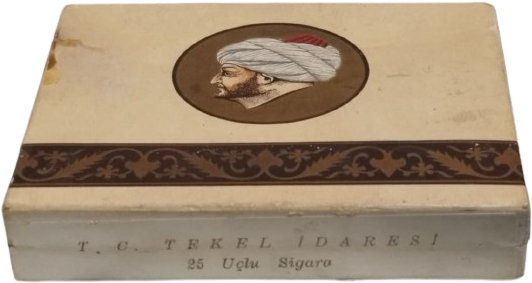 T.C. TEKEL İDARESİ 25 UCLU SIGARA MİLLİ SAVUNMA TEKEL FATİH SULTAN RESİMLİ ACILMAMIS DOLU SIGARA
