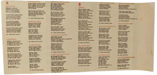 NURI SESİGUZEL ASIK OLDUM KASET ORJINAL KAYIT 