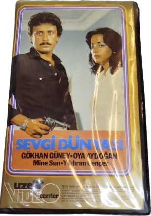 SEVGİ DUNYASI GOKHAN GUNEY OYA AYDOGAN UZELLİ VİDEO VHS KASET ALMAN DOLUM