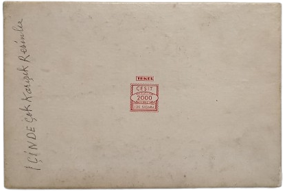 TEKEL SİGARA FABRİKASININ  CESİT Lİ SIGARALARDAN OLUSAN  120 SİGARA TEKEL İSTANBUL BOS KAPAKLI KUTU