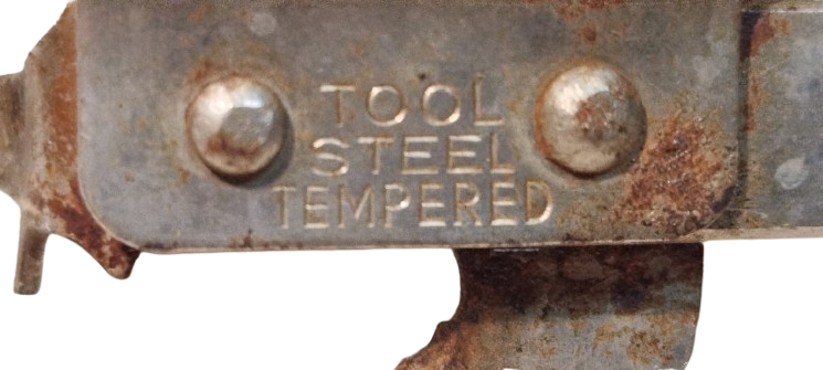 1940 TOOL STEEL TEMPERED CARL SCHLIEPER SOLİNGEN MADEIN GEMANY COKLU ACACAK