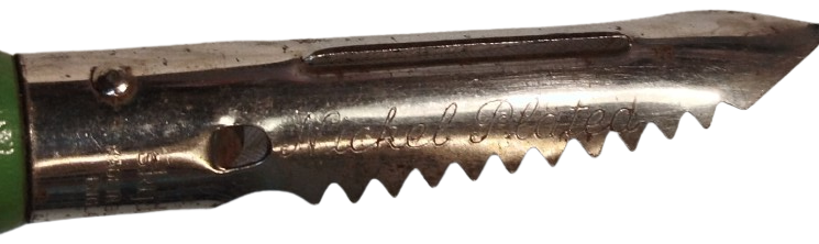 NICKEL PLATED SKYLİNE MADE IN BURNLEY ENGLAND KABAK OYUCU VE SOYUCU