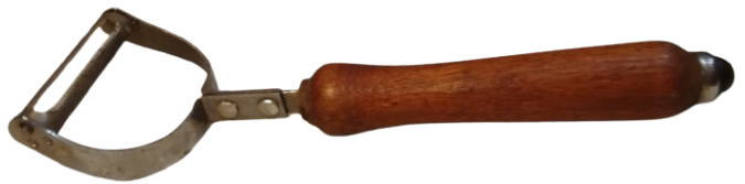 METAL YAS SEBZE MEYVE DIS KABUK SOYUCU VE PARCALAMA RENDE YAPMA KESME MUTFAK ALETİ 