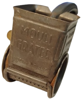 MOULI GRATER UZERİ KABARTMA PATENT BASKI NUMARALI MOULI MEKANİK EL İLE CEVİRMELİ RENDE 