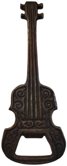 PİRİNC DOKUM SİSE KAPAK GOZOZ ACACAK İSPANYOL GİTAR FORMUNDA OLARAK TASARLANMIS 