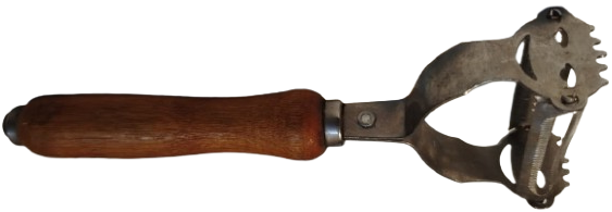 METAL YAS SEBZE MEYVE DIS KABUK SOYUCU VE PARCALAMA RENDE YAPMA KESME MUTFAK ALETİ