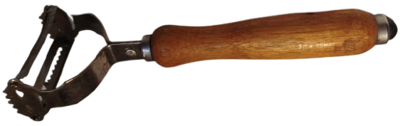 METAL YAS SEBZE MEYVE DIS KABUK SOYUCU VE PARCALAMA RENDE YAPMA KESME MUTFAK ALETİ