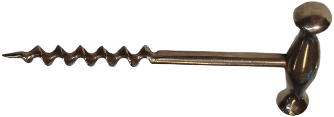 TİRBUSON CEKİC SAP CELİK BURGU TASARIMLI SİSE MANTAR CIKARMAK İCİN KULLANILIR 