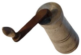 METAL ALUMINYUM GOVDE MEKANİK EL İLE CEVİRMELİ TANE KARABİBER VEYA KRISTAL TUZ OGUTUCU TUZLUK