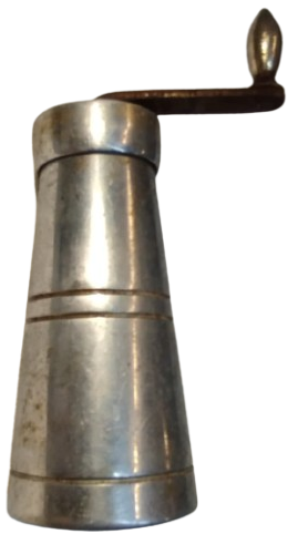 METAL ALUMINYUM GOVDE MEKANİK EL İLE CEVİRMELİ TANE KARABİBER VEYA KRISTAL TUZ OGUTUCU TUZLUK