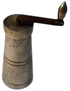 METAL ALUMINYUM GOVDE MEKANİK EL İLE CEVİRMELİ TANE KARABİBER VEYA KRISTAL TUZ OGUTUCU TUZLUK