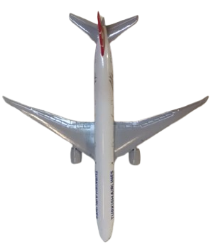 TURKISH AIRLINES GLOBALLY YOURS BOEİNG 777-300 TURK HAVA YOLLARI THY KUSUSUNDA  1/400 MAKET METAL KAİDELİ YOLCU UCAGI