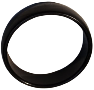 1970 VİNTAGE GALANİT  KOMUR KARASI BİLEZİK KALIN UZERİ BOMBELİ BOMBELİ