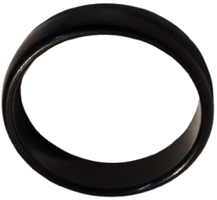 1970 VİNTAGE GALANİT  KOMUR KARASI BİLEZİK KALIN UZERİ BOMBELİ BOMBELİ