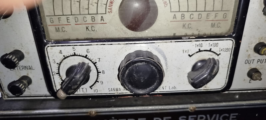  SANWA ELECTRIC INSTRUMENT CO., LTD TEST OSCILLATOR (TEST OSİLATÖRÜ / SİNYAL JENERATÖRÜ).