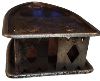 1950 THERMA UTU ALTI SICAK ÜTÜYÜ ÜZERİNE KOYMAYA YARAYAN CİFT KALTI METAL UTU ALTLIGI ÜTÜ NİHALESİ