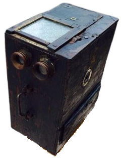 1900 SEYYAR SOKAK SİNEMASI KUTUSU PARA ATINCA SURELİ GOSTERİM VE MUZİKLİ LATERNALI KUTU TAM MUZELİK URUNDUR