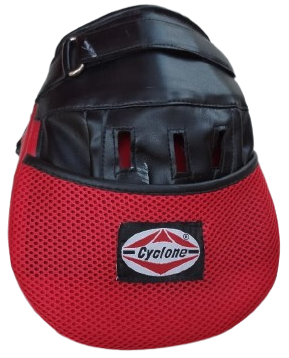 CYCLONE BOKS LAPASI KIRMIZI SİYAH DİKİSLİ SPOR ANTEREMAN ELLİK ELDİVEN TEK ADET