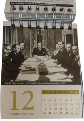 HER SAYFASI GAZİ MUSTAFA KEMEL PASA KONULU YAPTIKLARI YASAMI ANLATAN TAKVİM YAPRAKLARI