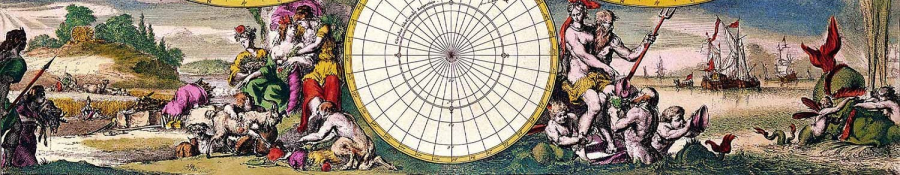 DÜNYA HARİTASI AHSAP KENDİ CERCEVESİNDE TABULA ESKİ BASKI