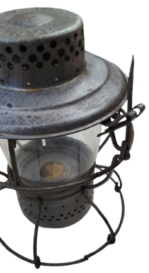 1900 HANDLAN - ST. LOUIS - MISSOURI - U.S.A.  LAMBA USA DEMİRYOYU FENERİ BOMBELİ CAM