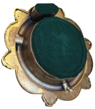 1970 DÖNEMİ ORİJİNAL METAL PARİS TEMALI KÜLLÜK + ÇAKMAK TAKIMI  EYFEL KULESİ KABARTMALI FRANSA  PARİS