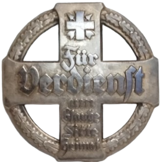 1914-1918 ORİJİNAL ALMAN DEMİR HAÇ 1. SINIF MADALYASI - FÜR VERDİENST UM STAAT, KRIEG, VOLK - 1. DÜNYA SAVAŞI DÖNEMİ