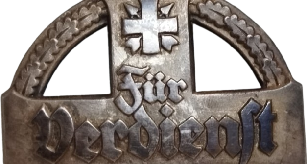 1914-1918 ORİJİNAL ALMAN DEMİR HAÇ 1. SINIF MADALYASI - FÜR VERDİENST UM STAAT, KRIEG, VOLK - 1. DÜNYA SAVAŞI DÖNEMİ