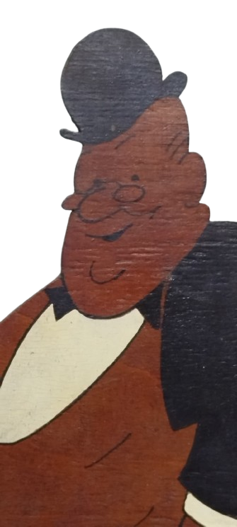 AMCA BEY CEMAL NADİR YARATTIGI KAREKTER DURALİT EL KESİM EL BOYAMA DONEMININ URUNUDUR 