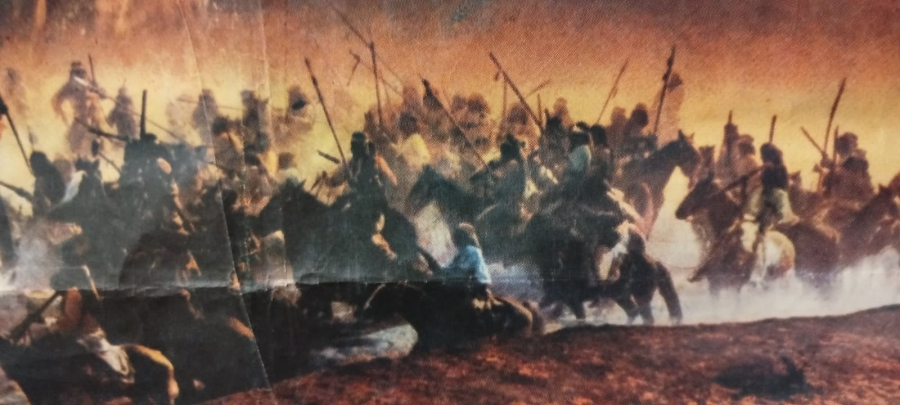 1954 KARTALIN OGLU SİNEMA FİLM AFİSİ FİLMİN TANITIMINDA ASILARAK KULLANILMIŞ ORJİNAL DONEM AFİŞDİR