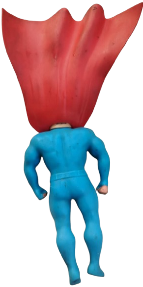 1978 LİSANSLI URETİM SUPERMEN KOLEKSİYON OYUNCAK DC COMICS INC VE 