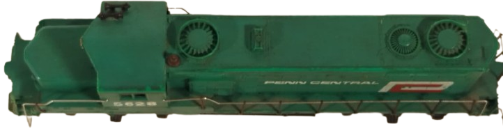 VINTAGE MANTUA TYC 5628 PENN CENTRAL AMERİKAN DİZEL LOKOMOTİF MODEL TREN