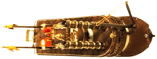 VINTAGE MARK TWAIN MİSSİSSİPPİ ÇARKLI GEMİ TEK DALGA MASA ÜSTÜ RADYO VE BİREBİR MAKET