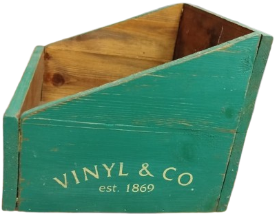 1869 ETS VINLY &  CO 33 LP AHSAP KASA YESİL RENK PLAK KUTU