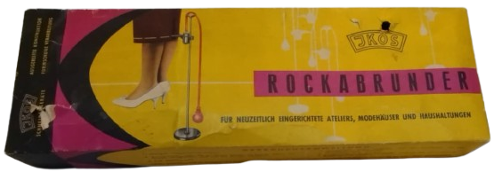 1960 ORİJİNAL ALMAN JKOS ROCKABRUNNER ETEK BOYU İŞARETLEME APARATI  KUTUSU VE KILAVUZU İLE MÜZE PARÇASI