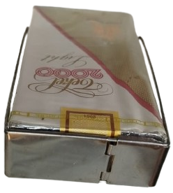 1970 KROM CELİK SIGARA KAPAK AC KAPAMA